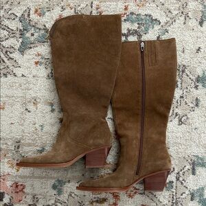 Dolce Vita Brown Heeled Boots